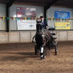 Tessa ut 'e Reiden in de Hjouwer tijdens de open dag (6-2018)